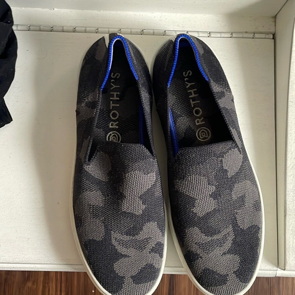 Black Camo Rothy Sneakers